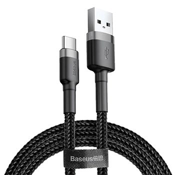 کابل تبدیل USB به USB-C باسئوس مدل CATKLF-BG1 Cafule طول 1 متر